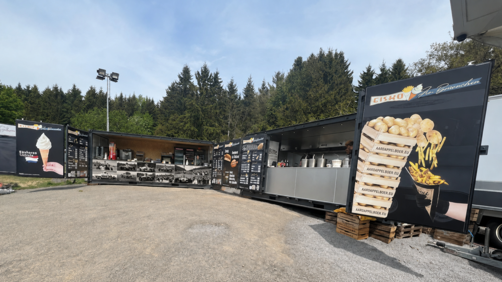 KI modifiziertes Bild von der Containeranlage von Eisko am Brünnchen